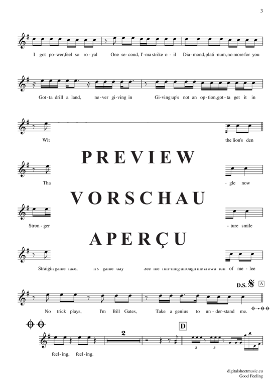 Product gallery: Page 4 of 5 Good Feeling , Flo Rida, Tenor Saxophone