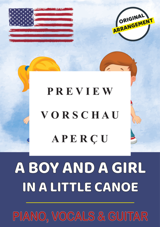 Produktgalerie: Seite 2 von 5 A Boy And A Girl In A Little Canoe, , (Gesang + Klavier, Gitarre)
