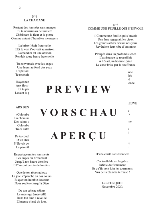 Product gallery: Page 5 of 21 Chants de la Présence , , (Mixed ensemble for soprano, clarinet in Bb + string quartet, piano)