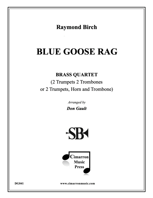 cover: Blue Goose Rag, , Blechbläser Quartett