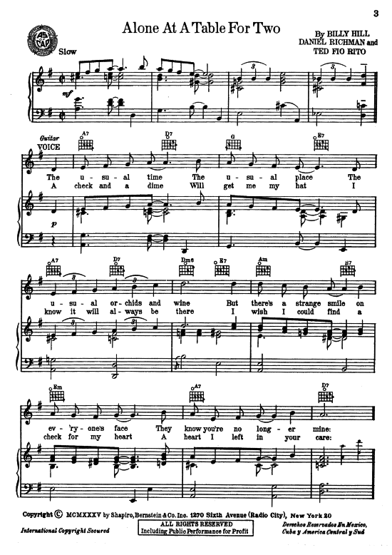 Produktbild zu: Alone At A Table For Two  Guy Lombardo & His Royal Canadians 