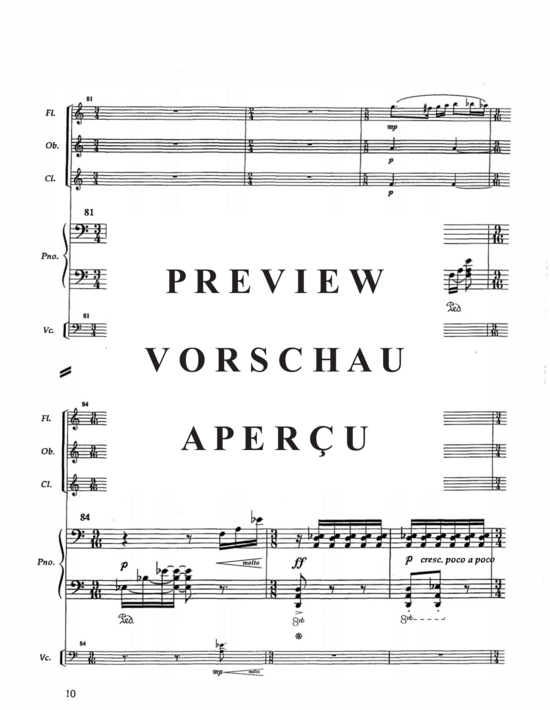 Product gallery: Page 13 of 21 Short Story , , (flute, clarinet, oboe, cello and piano)
