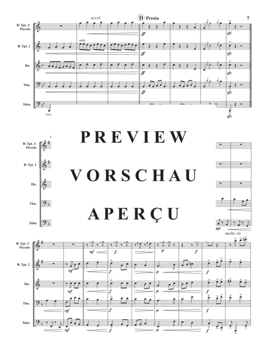 Produktgalerie: Seite 9 von 21 Fantasie Miniatures , , (Blechbläserquintett)