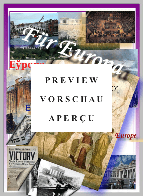 Product gallery: Page 2 of 6 Für Europa , , (soprano solo, mixed choir + piano), score