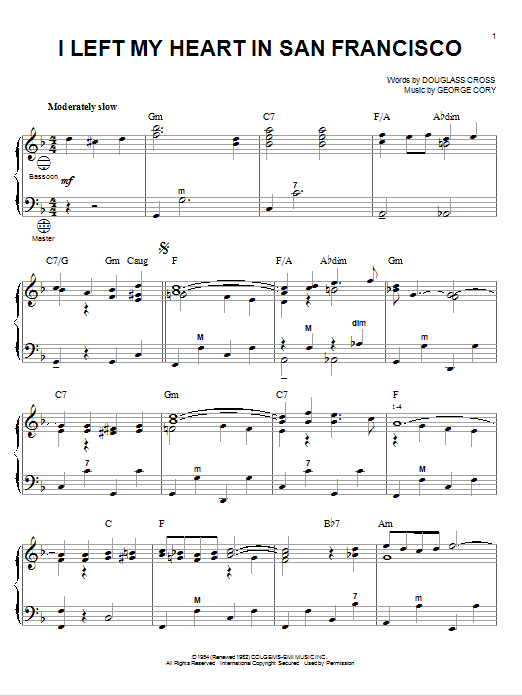 Product picture to: I Left My Heart In San Francisco - Tony Bennett