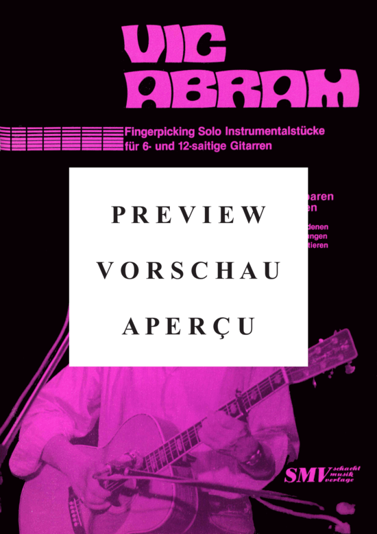 Product gallery: Page 2 of 21 Vic Abram - Instrumentalstücke für 6- und 12-saitige Gitarren, Abram, Vic, 