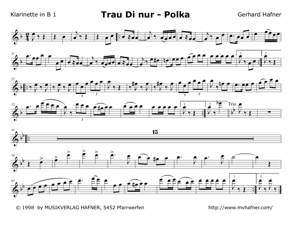 Product gallery: Page 1 of 11 Trau Di nur, , (Mixed ensemble woodwind and brass)