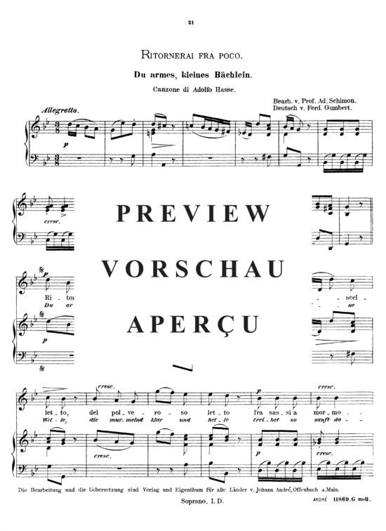 gallery: Ritornerai fra poco , Schimon Adolph, (Gesang hoch + Klavier)