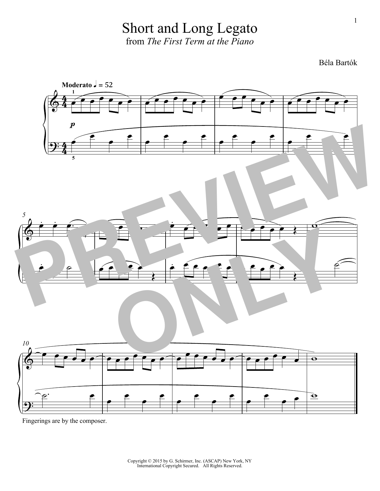 Product picture to: Short And Long Legato