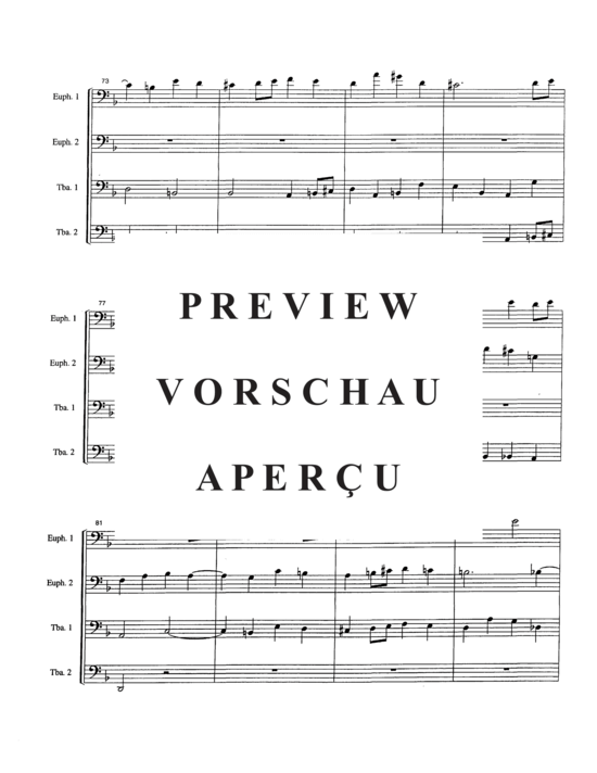gallery: Prelude and Fugue No 3 , , (Tuba Quartett EETT)