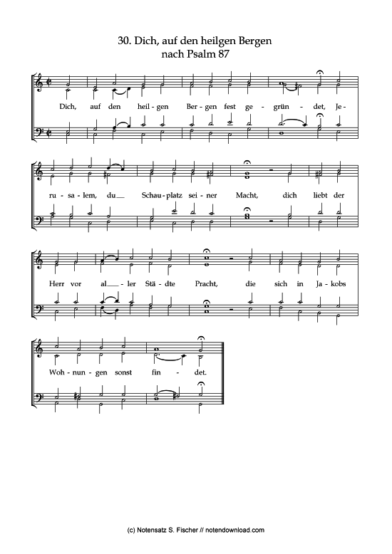 Product picture to: Dich, auf den heilgen Bergen Psalme des Kantons Schaffhausen (1867)