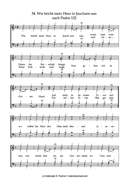 Product picture to: Wie bricht mein Herz in Jauchzen aus Psalme des Kantons Schaffhausen (1867)