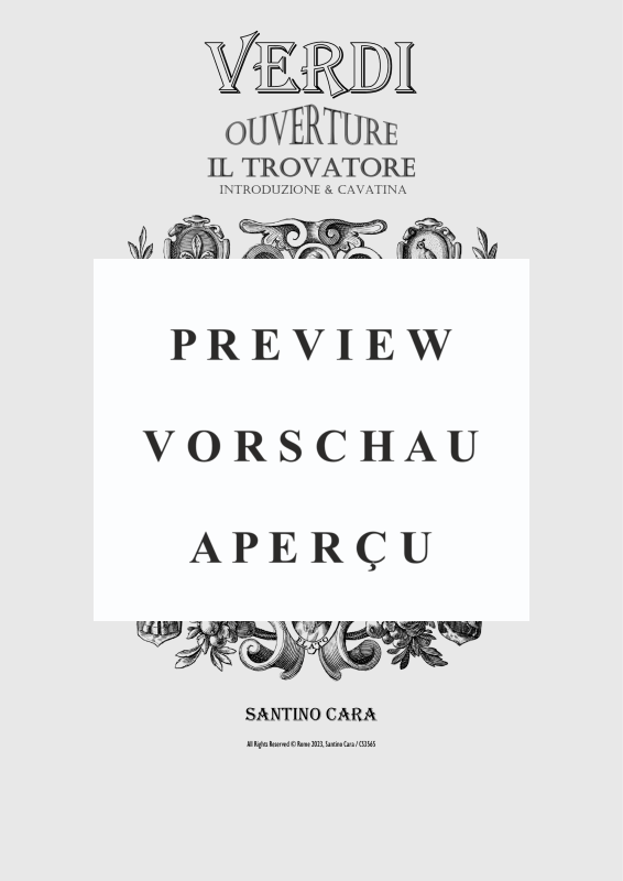 Produktgalerie: Seite 2 von 11 Ouverture e Cavatina (Il Trovatore) - Piano Version, , Klavier Solo