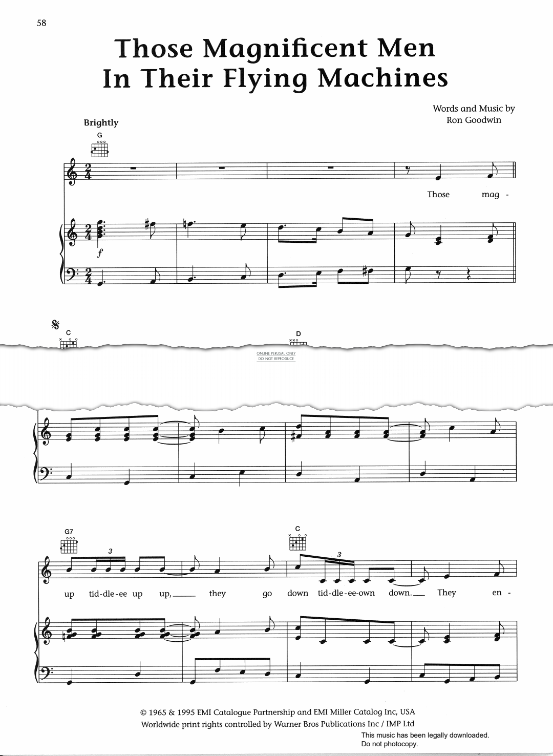 gallery: Those Magnificent Men In Their Flying Machines, Ron Goodwin