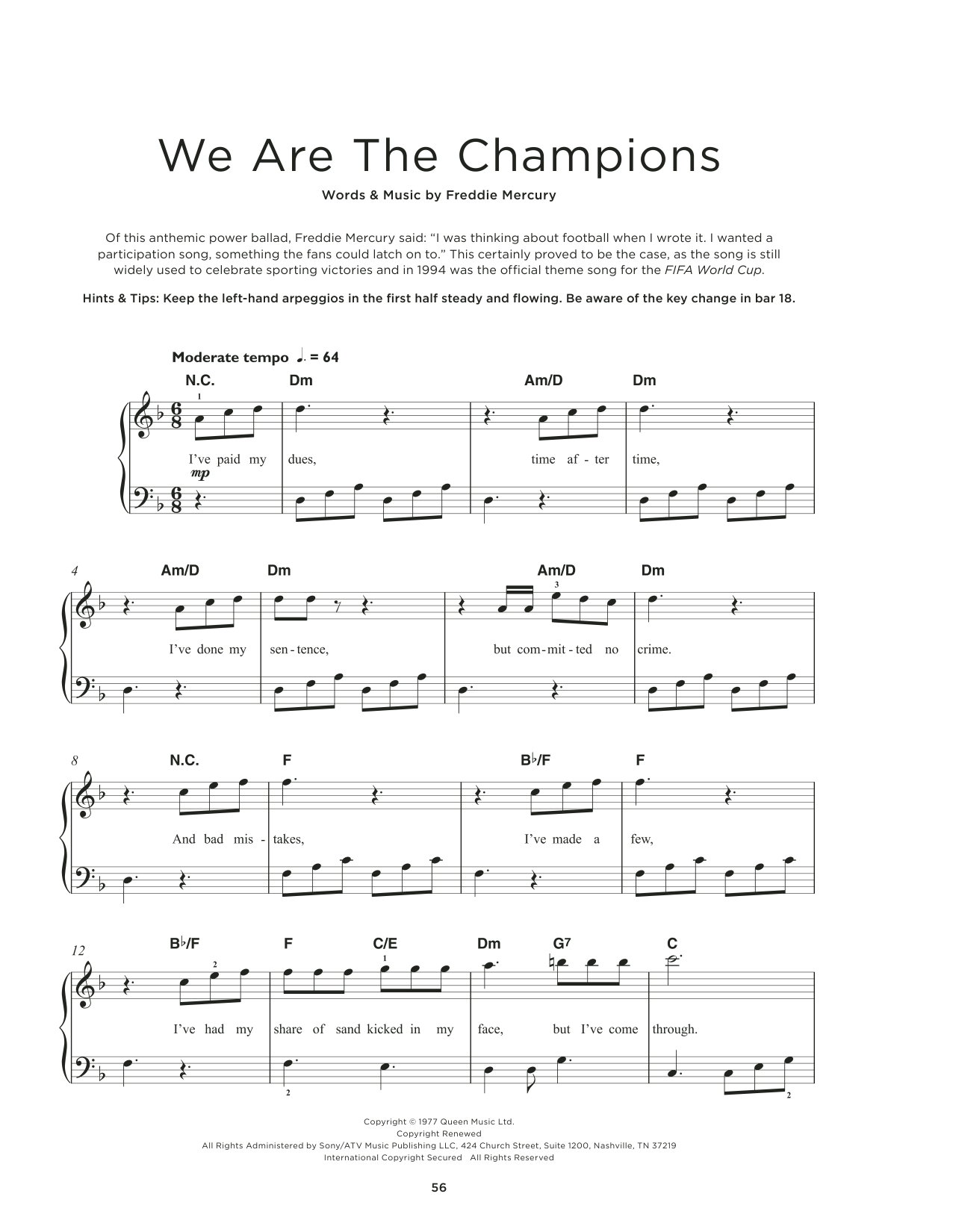 Product picture to: We Are The Champions