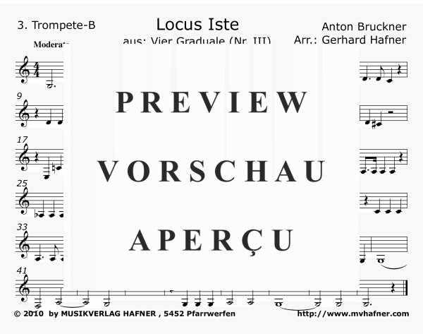 gallery: Locus iste, , (Blechbläser Quartett)
