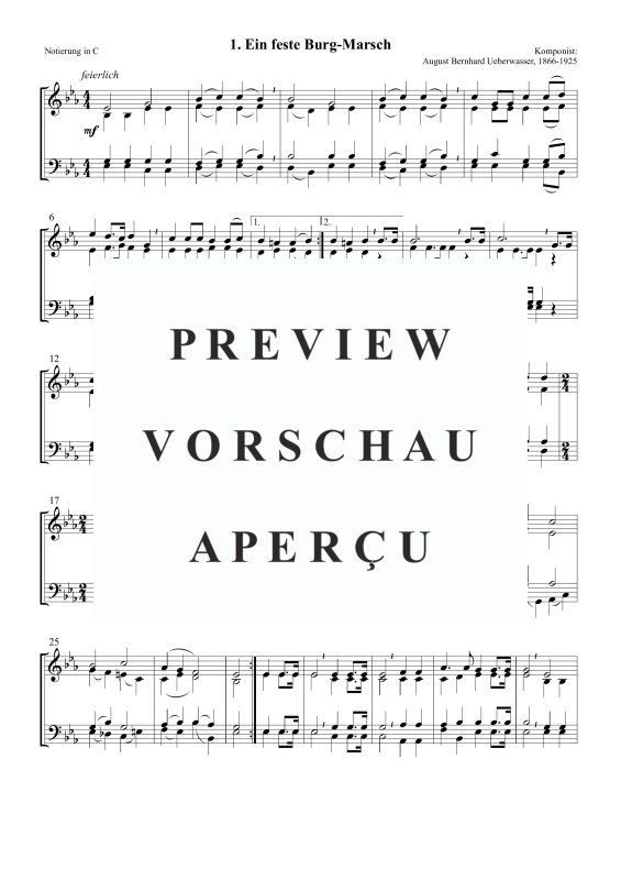 Product gallery: Page 2 of 5 Ein feste Burg-Marsch, , Trombone Choir