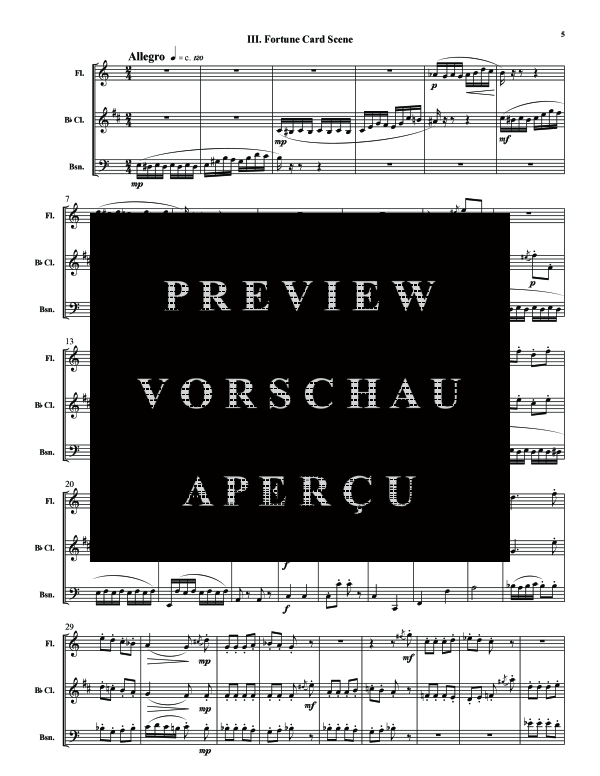 Product gallery: Page 8 of 11 Carmen Vignettes, , (woodwind trio flute, clarinet and bassoon)