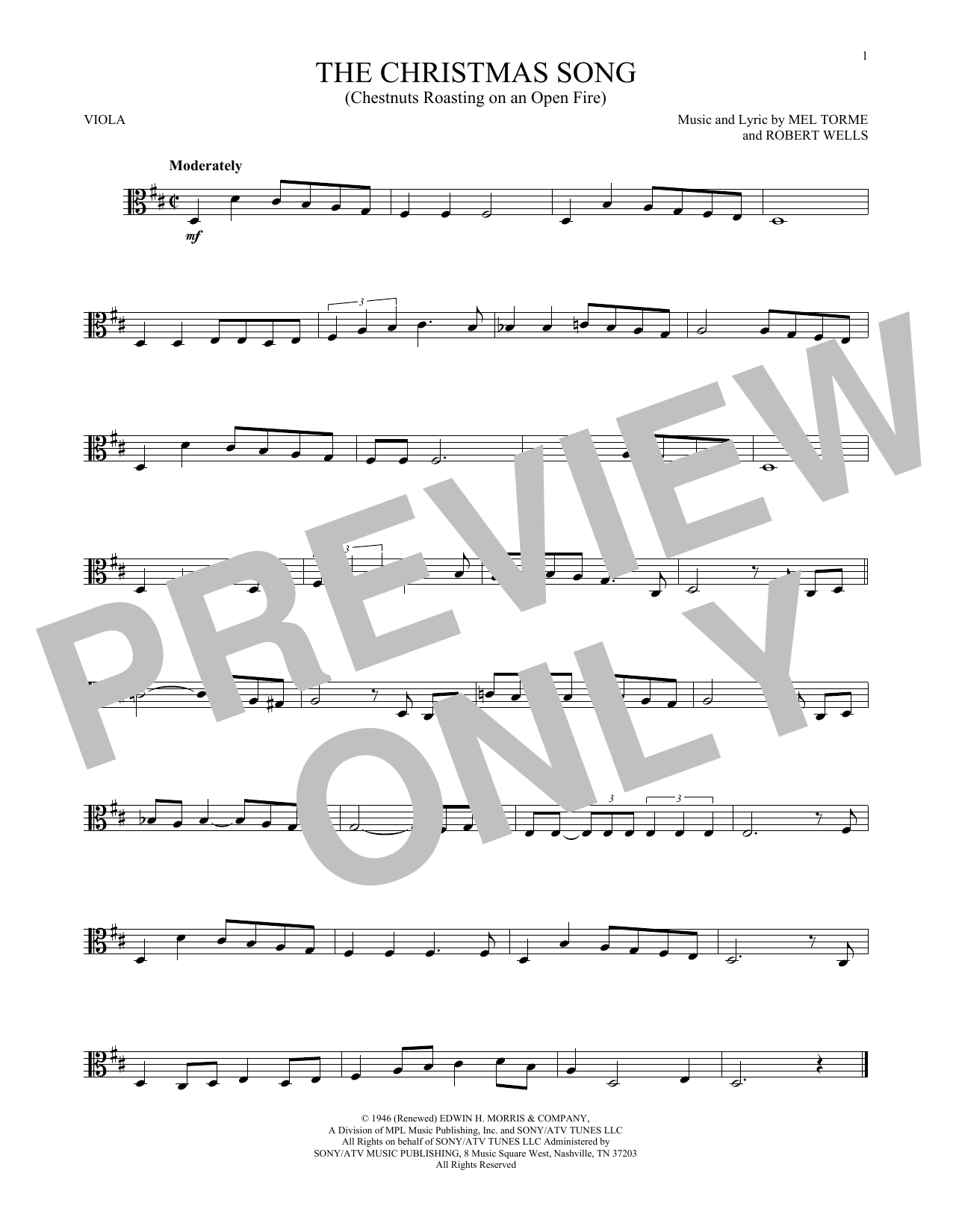 Product gallery: Page 1 of 1 The Christmas Song (Chestnuts Roasting On An Open Fire), Mel Tormé