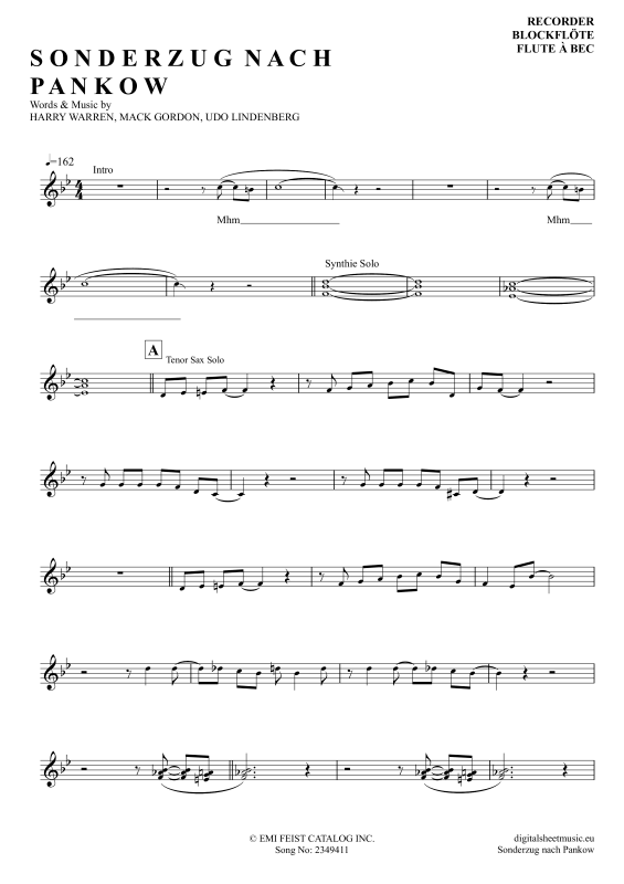 Sonderzug Nach Pankow