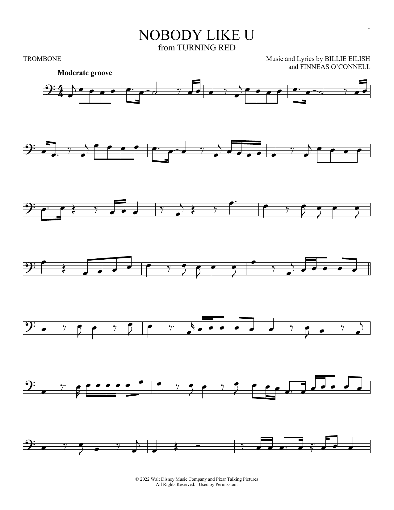 Product gallery: Page 1 of 1 Nobody Like U (from Turning Red), 4*TOWN