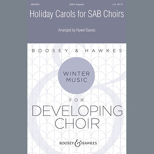 cover: Holiday Carols for SAB Choirs, Hywel Davies, Chor