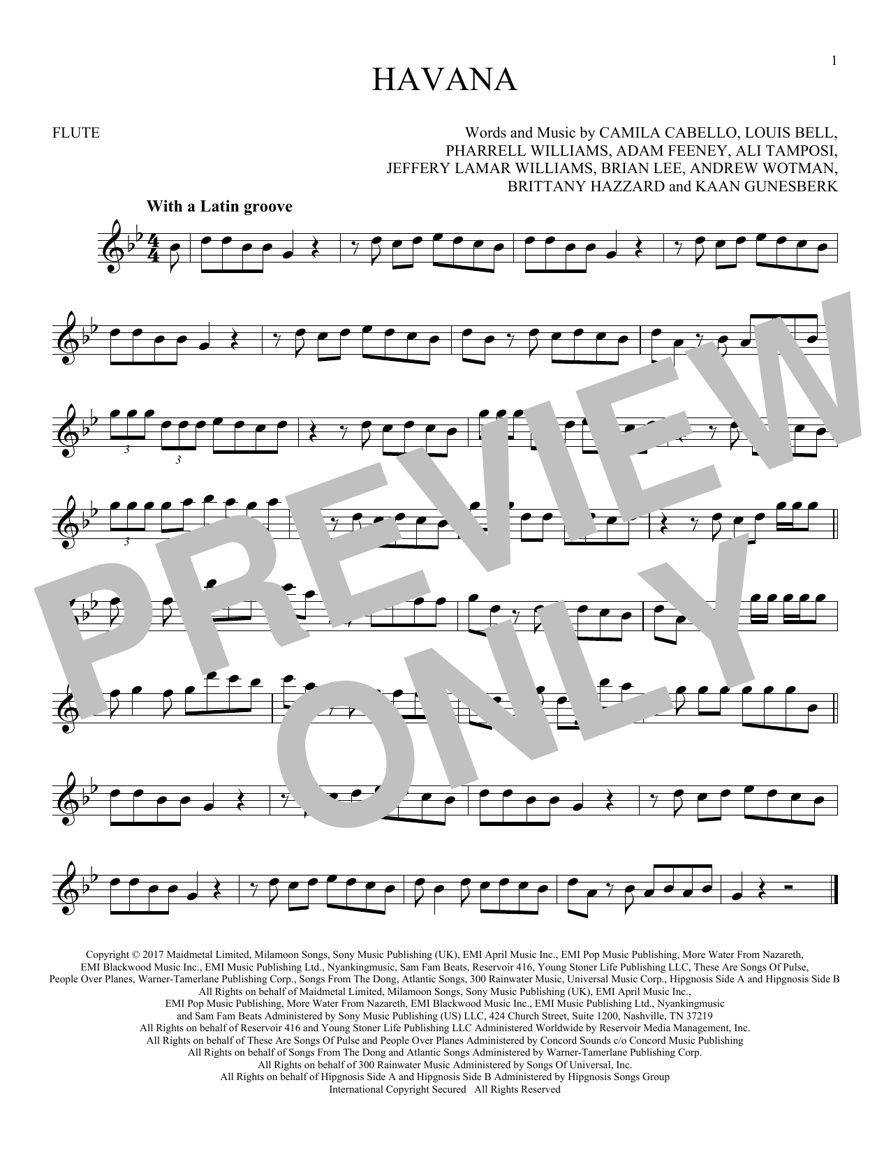 Product gallery: Page 1 of 1 Havana (feat. Young Thug), Camila Cabello