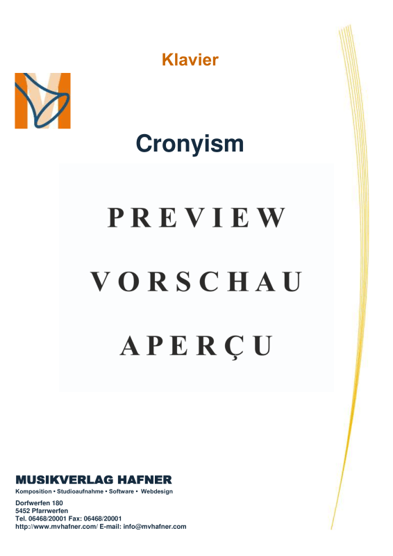 gallery: Cronyism, , (Klavier Solo)