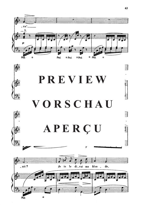 Product gallery: Page 4 of 7 Sylvie Op.6 No.3, , Medium Voice and Piano