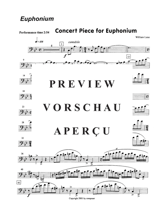 Product gallery: Page 11 of 12 Concert Piece for Euphonium , , (euphonium + piano)