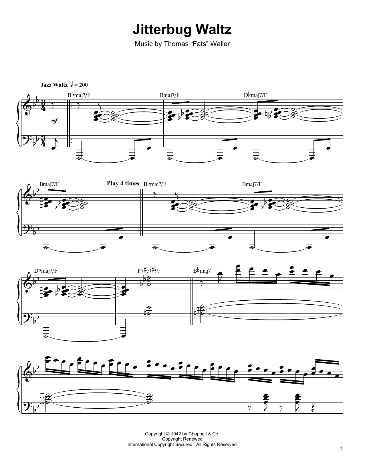 Product picture to: Jitterbug Waltz