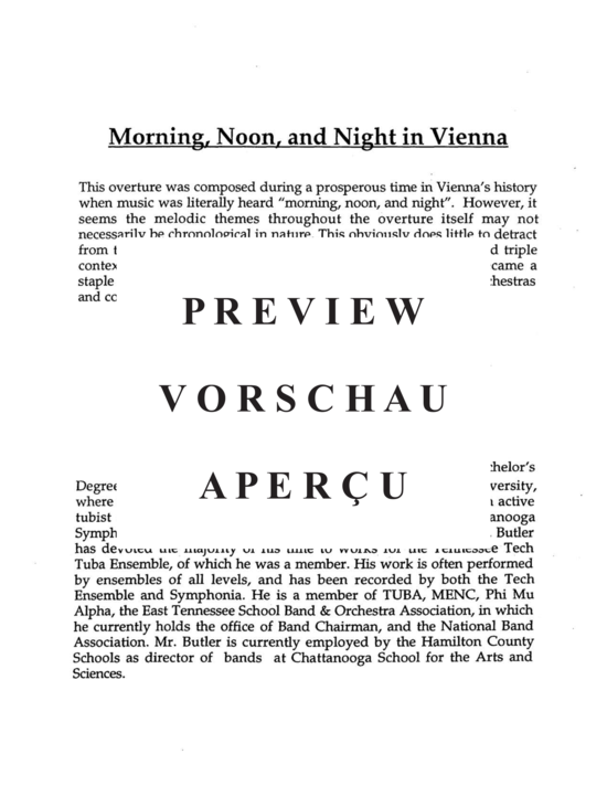 gallery: Morning Noon and Night in Vienna Overture , , (Tuba Quartett EETT)