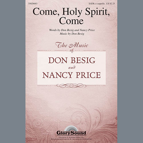 cover: Come, Holy Spirit, Come, Don Besig and Nancy Price