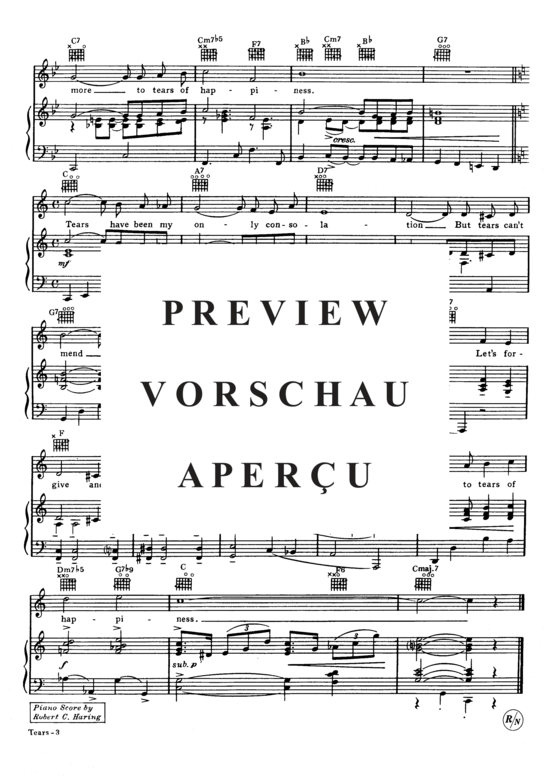 Produktgalerie: Seite 5 von 8 Tears (For Souvenirs) , Vallee, Rudy, (Klavier und Gesang)