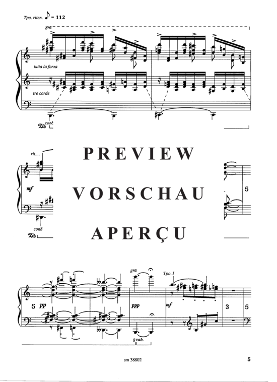Product gallery: Page 8 of 21 Geldscheinsonate, 3 Sätze , , Piano Solo