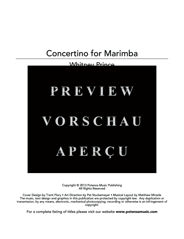 Produktgalerie: Seite 3 von 11 Concertino, , (Duo Marimba und Klavier)