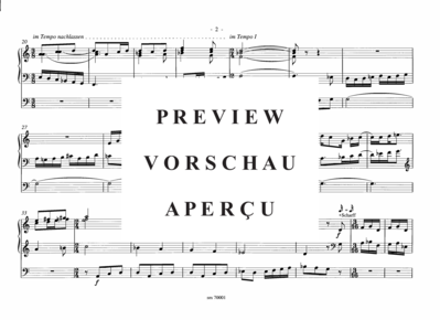 Product gallery: Page 5 of 18 Preist ihn mit dem Klange der Orgel  , , (organ solo easy to medium)