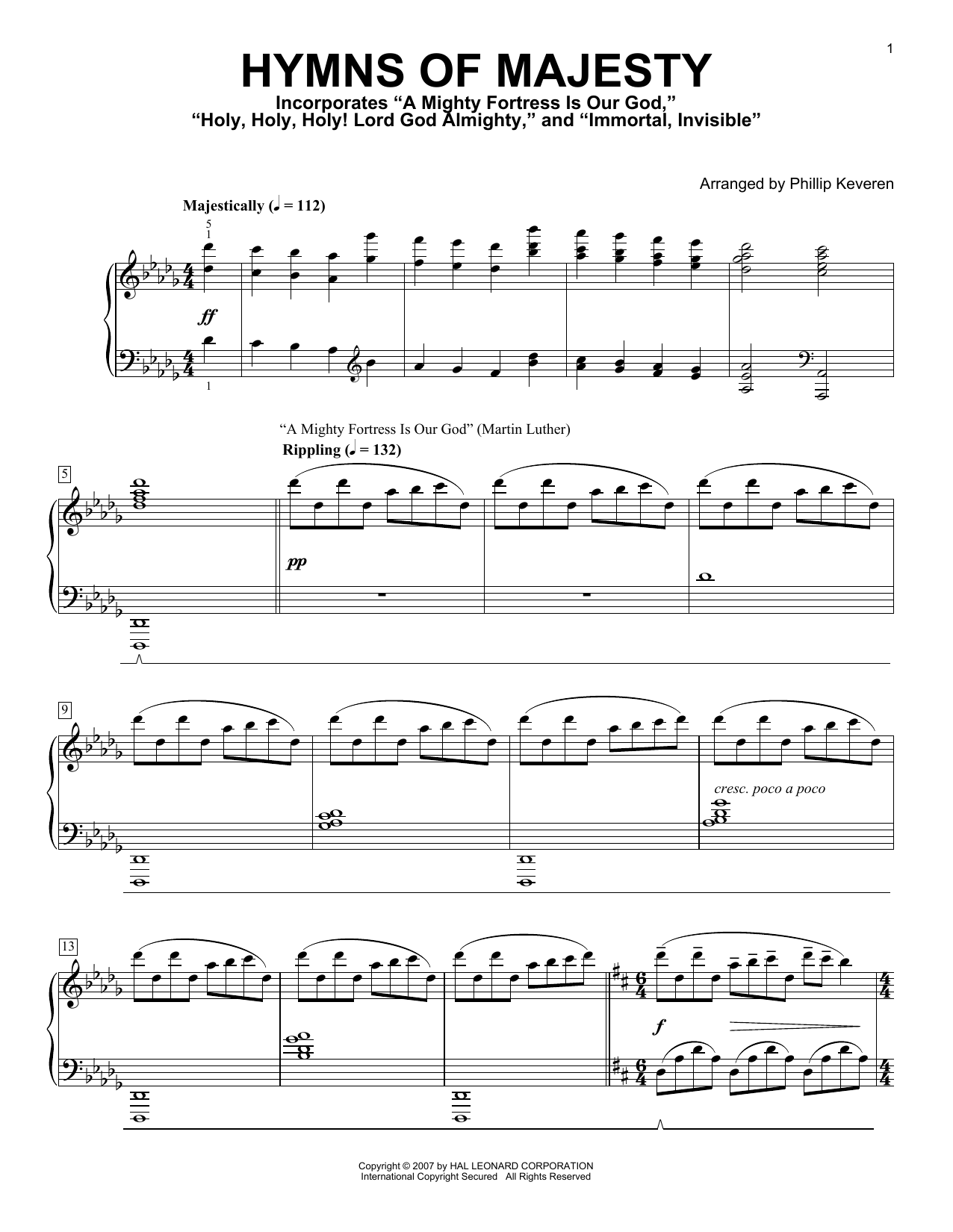 Produktbild zu: Hymns Of Majesty