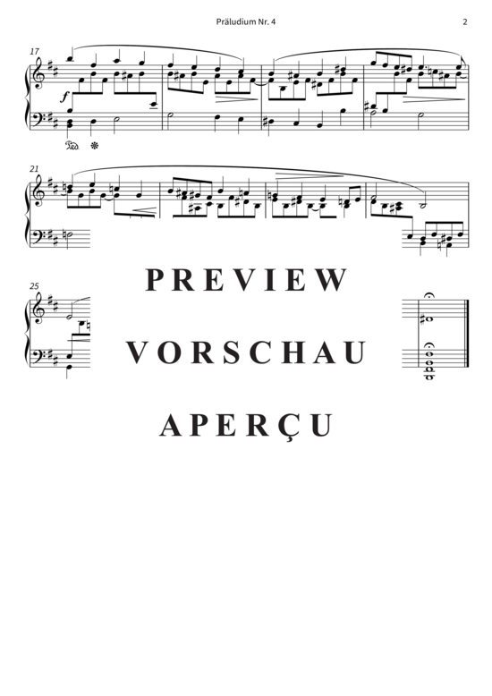 Product gallery: Page 5 of 5 Präludium Nr. 4 (Aus Acht Präludien op. 12) , , Piano Solo
