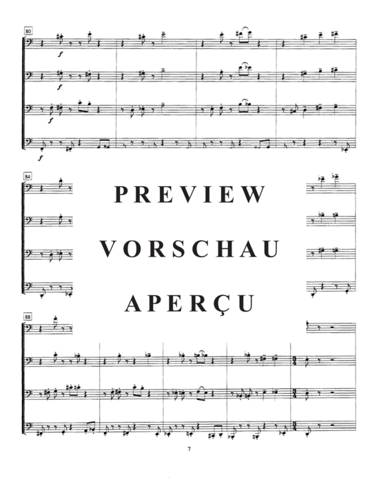 Product gallery: Page 9 of 21 Tuba Quartet No. 1 , , (Tuba Quartett EETT)