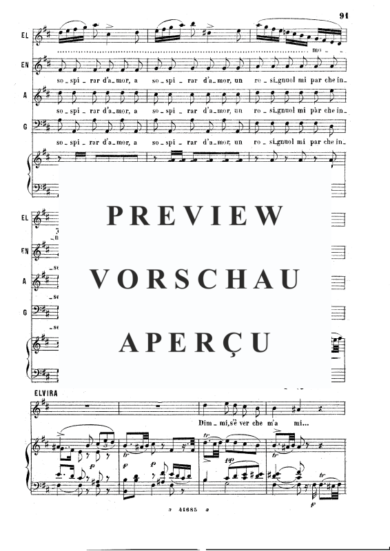 Produktgalerie: Seite 6 von 11 Son vergin vezzosa, , Gesang und Klavier