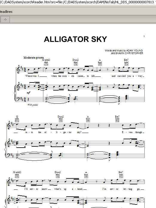 Produktbild zu: Alligator Sky