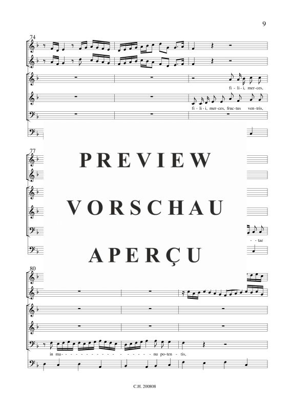 gallery: Nisi Dominus , , (Gemischtes Ensemble SAB, 2x Violine und BC)