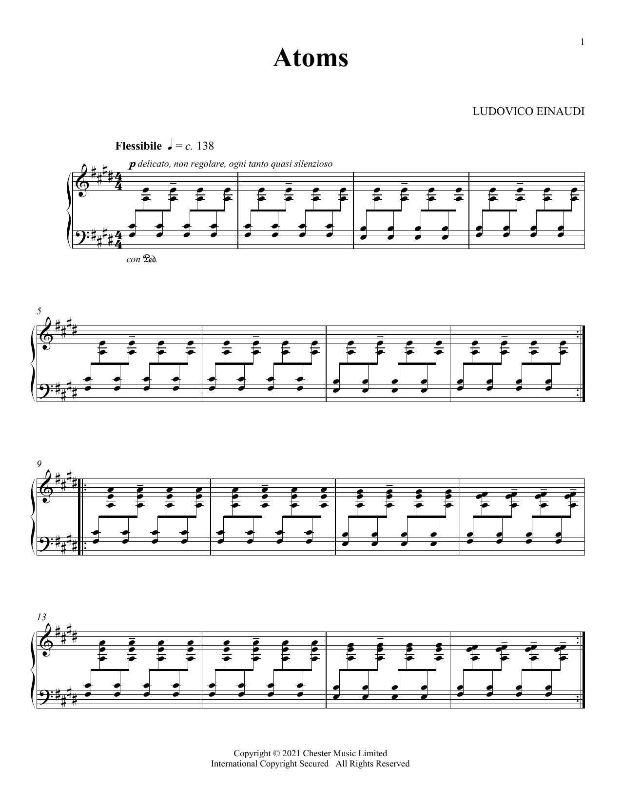 Product gallery: Page 1 of 1 Atoms, Ludovico Einaudi