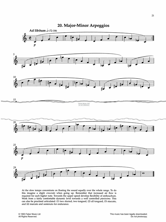 Produktgalerie: Seite 1 von 1 Major-Minor Arpeggios, John Miller, Trompete