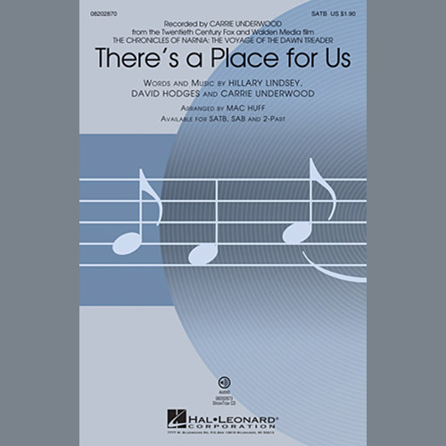 cover: There's A Place For Us, Carrie Underwood