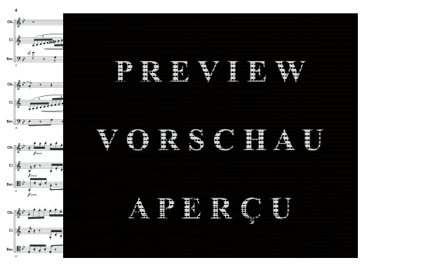 Product gallery: Page 8 of 11 Passacaglia, , (woodwind trio oboe, clarinet and bassoon)