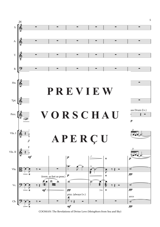 Product gallery: Page 16 of 21 The Revelations of Divine Love (Metaphors from Sea and Sky) , ,  (Partitur)