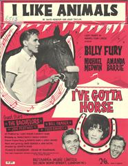 cover: I Like Animals, Billy Fury