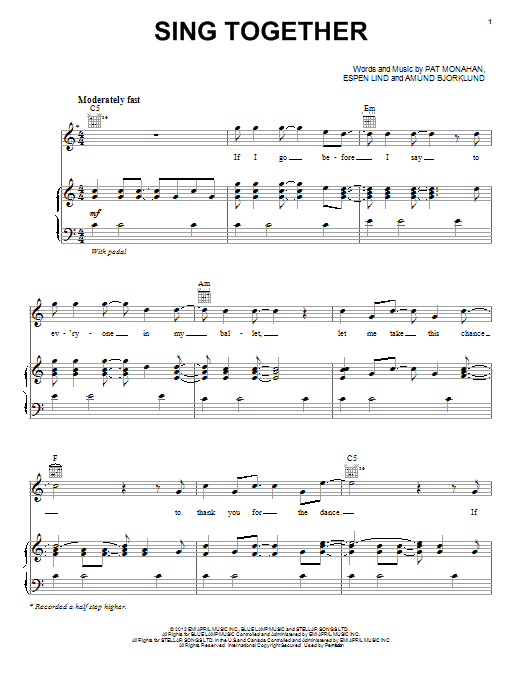 Product picture to: Sing Together